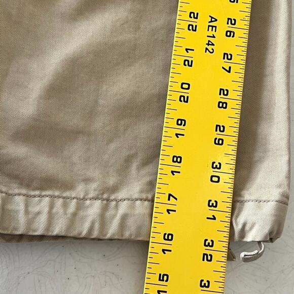 Banana Republic Men's 40L Khaki Cargo Pants Regular Fit Casual Adjustable Waist - Picture 9 of 11